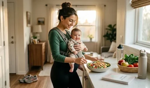 راهکارهای علمی برای کاهش وزن و تناسب اندام بعد از بارداری - سام سی دی