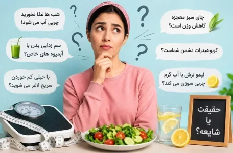شایعات عجیب و جالب که درباره کاهش وزن و لاغری می شنوید - سام سی دی